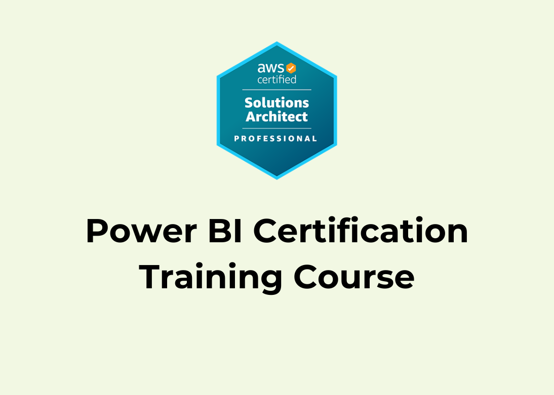 Power BI Certification Training Course